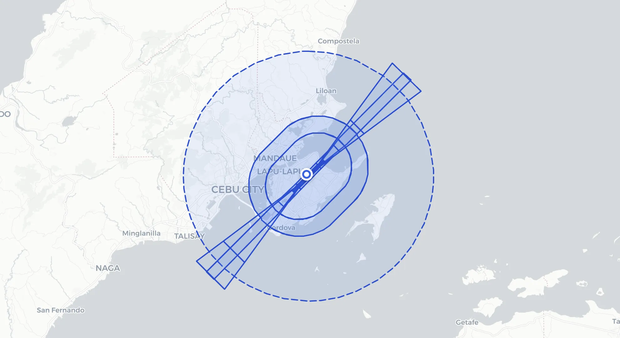 OLS Evaluation - ICAO Annex 14 obstacle limitation surface evaluation